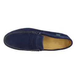 PARABOOT Cabrio Velours Homme Royal -Magasin De Chaussures De Mode paraboot cabrio velours homme royal 5