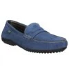 PARABOOT Corvette Velours Femme Bleu 1 PARABOOT Corvette Velours Femme Bleu -Magasin De Chaussures De Mode paraboot corvette velours femme bleu 1