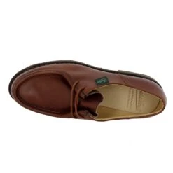 PARABOOT Michael Cuir Femme Marron -Magasin De Chaussures De Mode paraboot michael cuir femme marron 5