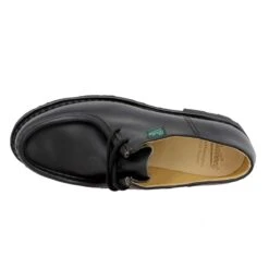 PARABOOT Michael Cuir Femme Noir -Magasin De Chaussures De Mode paraboot michael cuir femme noir 5