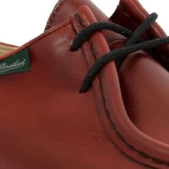 PARABOOT Michael Cuir Femme Rouge -Magasin De Chaussures De Mode paraboot michael cuir femme rouge 7