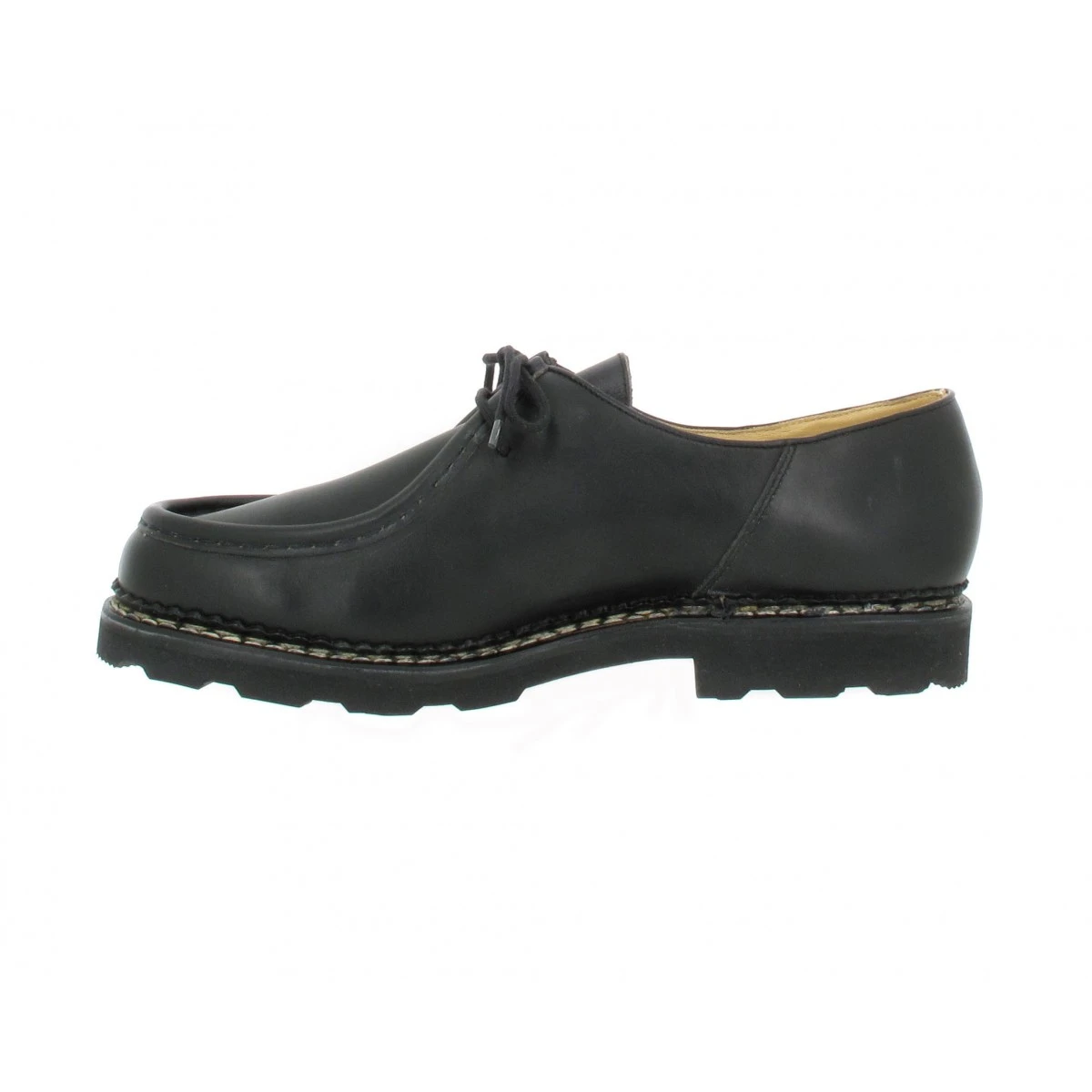 PARABOOT Michael Cuir Homme Noir 6 PARABOOT Michael Cuir Homme Noir – Image 4