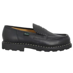 PARABOOT Reims Cuir Homme Noir -Magasin De Chaussures De Mode paraboot reims cuir homme noir 2