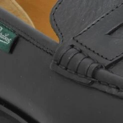 PARABOOT Vignony Cuir Femme Noir -Magasin De Chaussures De Mode paraboot vignony cuir femme noir 7