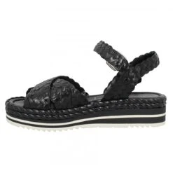 PONS QUINTANA 9798 Cuir Tresse Femme Noir 12 PONS QUINTANA 9798 Cuir Tresse Femme Noir -Magasin De Chaussures De Mode pons quintana 9798 cuir tresse femme noir 4