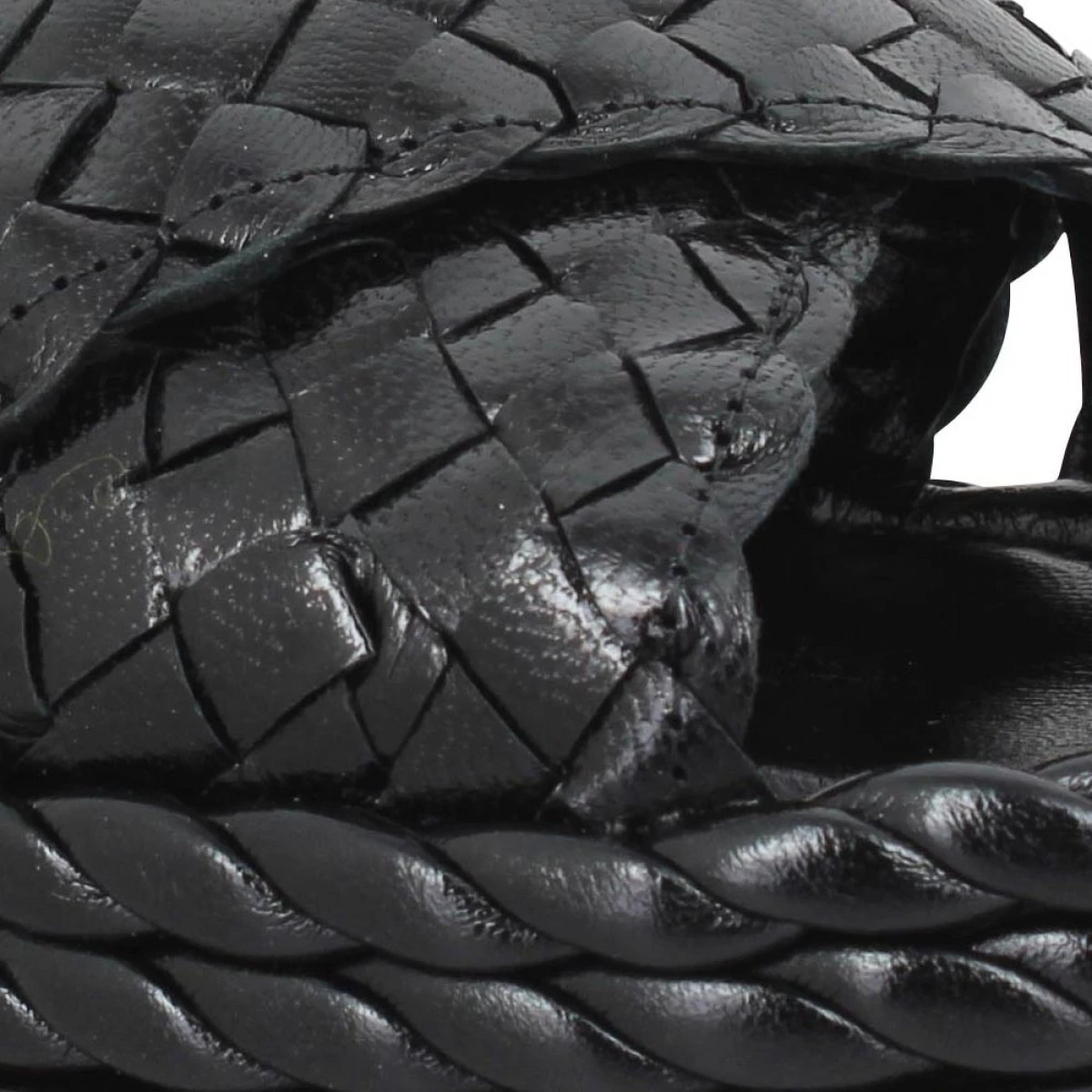 PONS QUINTANA 9798 Cuir Tresse Femme Noir 9 PONS QUINTANA 9798 Cuir Tresse Femme Noir – Image 7