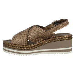PONS QUINTANA 9819 Cuir Tresse Femme Bronze -Magasin De Chaussures De Mode pons quintana 9819 cuir tresse femme bronze 4