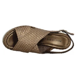 PONS QUINTANA 9819 Cuir Tresse Femme Bronze -Magasin De Chaussures De Mode pons quintana 9819 cuir tresse femme bronze 5