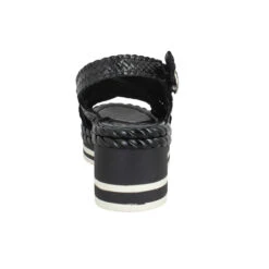 PONS QUINTANA 9819 Cuir Tresse Femme Noir -Magasin De Chaussures De Mode pons quintana 9819 cuir tresse femme noir 3