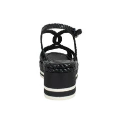 PONS QUINTANA 9821 Cuir Tresse Femme Noir -Magasin De Chaussures De Mode pons quintana 9821 cuir tresse femme noir 3
