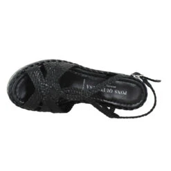 PONS QUINTANA 9821 Cuir Tresse Femme Noir -Magasin De Chaussures De Mode pons quintana 9821 cuir tresse femme noir 5