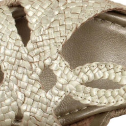 PONS QUINTANA 9821 Cuir Tresse Femme Platine -Magasin De Chaussures De Mode pons quintana 9821 cuir tresse femme platine 7