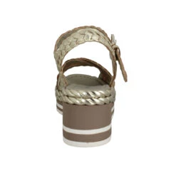 PONS QUINTANA 9827 Cuir Tresse Femme Platine -Magasin De Chaussures De Mode pons quintana 9827 cuir tresse femme platine 3