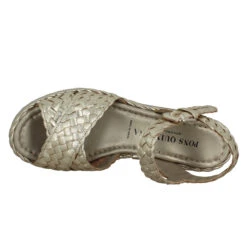 PONS QUINTANA 9827 Cuir Tresse Femme Platine -Magasin De Chaussures De Mode pons quintana 9827 cuir tresse femme platine 5