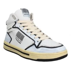 PRO 01 JECT P5BM Cuir Homme Blanc Noir