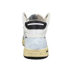 PRO 01 JECT P5BM Cuir Homme Blanc Noir -Magasin De Chaussures De Mode pro 01 ject p5bm cuir homme blanc noir 3