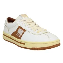 PRO 01 JECT P5LM Cuir Homme Blanc Cognac