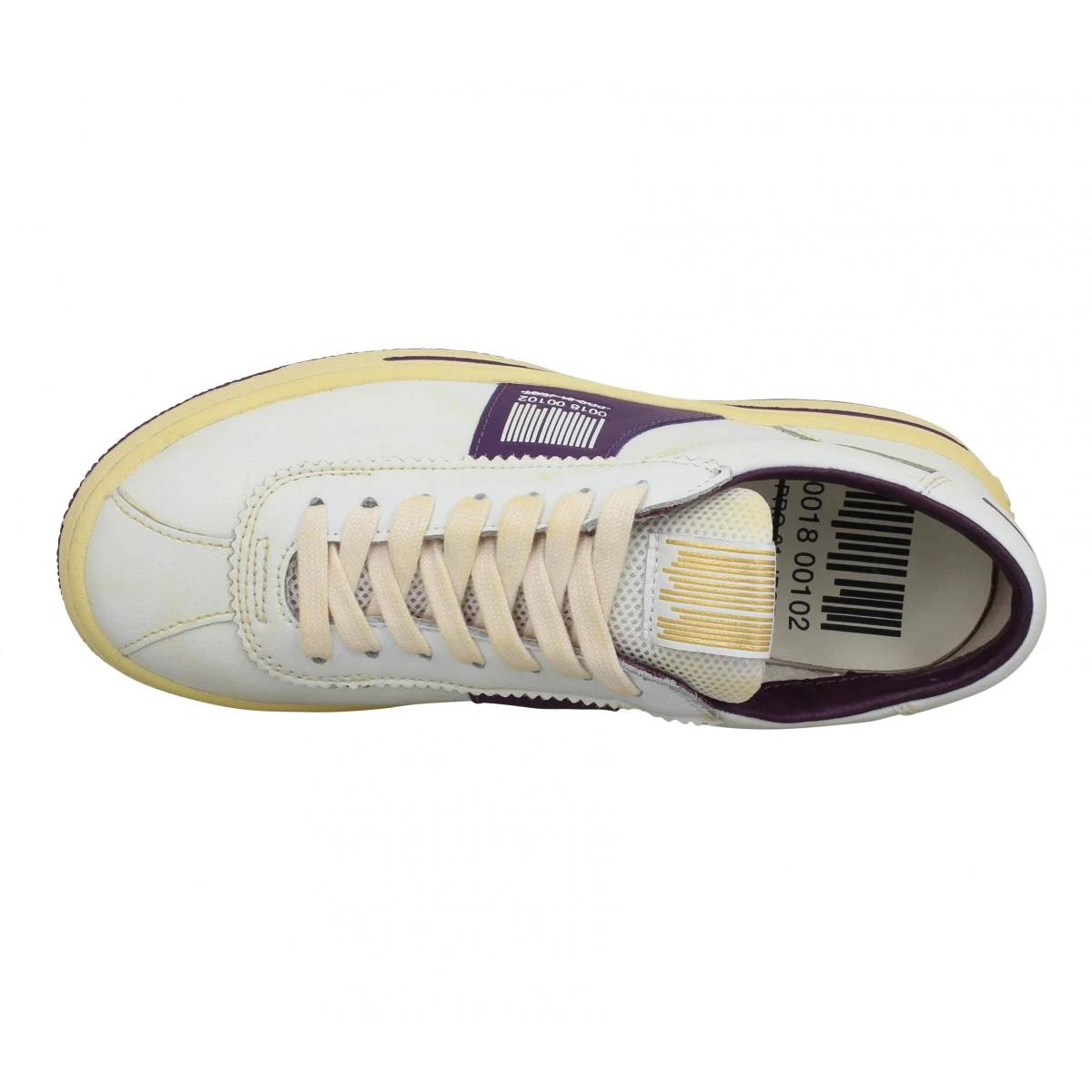 PRO 01 JECT P5LW Cuir Femme Blanc Violet 7 PRO 01 JECT P5LW Cuir Femme Blanc Violet – Image 5