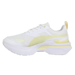 PUMA Kosmo Rider Tech Toile Femme Blanc Anis -Magasin De Chaussures De Mode puma kosmo rider tech toile femme blanc anis 4