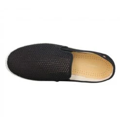 RIVIERAS Classic 20 Toile Homme Noir -Magasin De Chaussures De Mode rivieras classic 20 toile homme noir 5