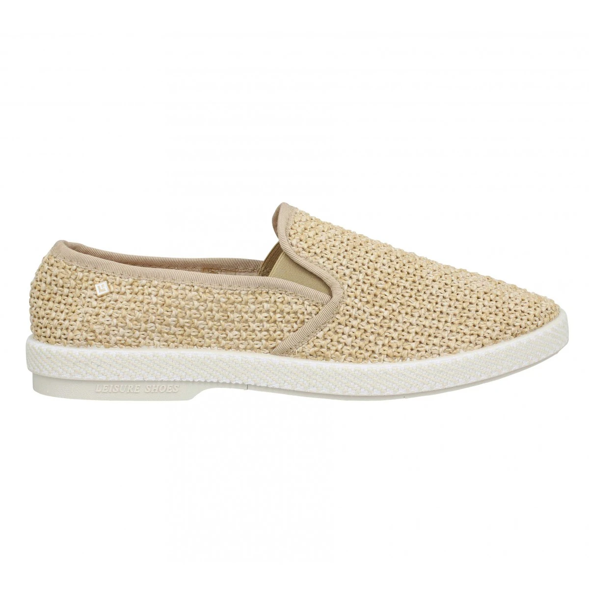 RIVIERAS Nudude Raffia Homme Beige 4 RIVIERAS Nudude Raffia Homme Beige – Image 2