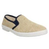 RIVIERAS Nudude Raffia Homme Beige Marine -Magasin De Chaussures De Mode rivieras nudude raffia homme beige marine 1