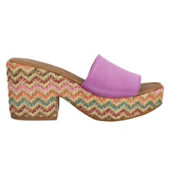 SANDRO ROSI 2411 Velours Femme Lillas -Magasin De Chaussures De Mode sandro rosi 2411 velours femme lillas 2