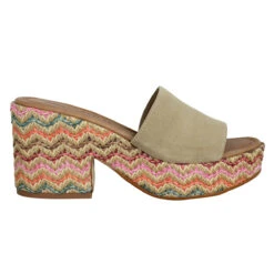 SANDRO ROSI 2411 Velours Femme Sable -Magasin De Chaussures De Mode sandro rosi 2411 velours femme sable 2