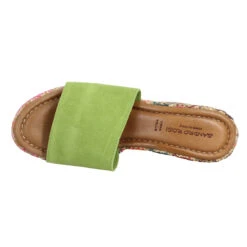 SANDRO ROSI 2411 Velours Femme Vert Prato -Magasin De Chaussures De Mode sandro rosi 2411 velours femme vert prato 5