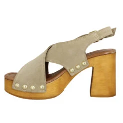 SANDRO ROSI 8513 Velours Femme Sable -Magasin De Chaussures De Mode sandro rosi 8513 velours femme sable 4