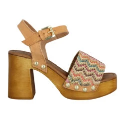 SANDRO ROSI 8989 Rafia Cuir Femme Caraibes Naturel -Magasin De Chaussures De Mode sandro rosi 8989 rafia cuir femme caraibes naturel 2