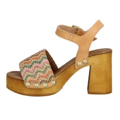 SANDRO ROSI 8989 Rafia Cuir Femme Caraibes Naturel -Magasin De Chaussures De Mode sandro rosi 8989 rafia cuir femme caraibes naturel 4