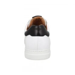 SCHMOOVE Spark Clay Cuir Homme Blanc Noir -Magasin De Chaussures De Mode schmoove spark clay cuir homme blanc noir 3