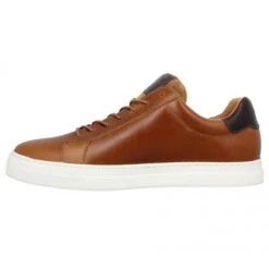 SCHMOOVE Spark Clay Cuir Homme Cognac -Magasin De Chaussures De Mode schmoove spark clay cuir homme cognac 4
