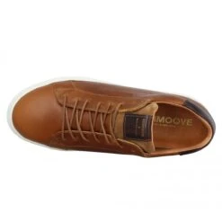 SCHMOOVE Spark Clay Cuir Homme Cognac -Magasin De Chaussures De Mode schmoove spark clay cuir homme cognac 5