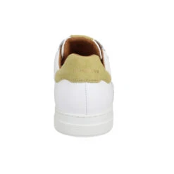SCHMOOVE Spark Clay Cuir Suede Homme Blanc Champagne -Magasin De Chaussures De Mode schmoove spark clay cuir suede homme blanc champagne 3