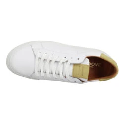 SCHMOOVE Spark Clay Cuir Suede Homme Blanc Champagne -Magasin De Chaussures De Mode schmoove spark clay cuir suede homme blanc champagne 5