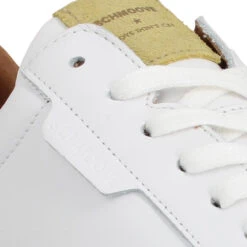 SCHMOOVE Spark Clay Cuir Suede Homme Blanc Champagne -Magasin De Chaussures De Mode schmoove spark clay cuir suede homme blanc champagne 7