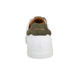 SCHMOOVE Spark Clay Cuir Suede Homme Blanc Foret -Magasin De Chaussures De Mode schmoove spark clay cuir suede homme blanc foret 3