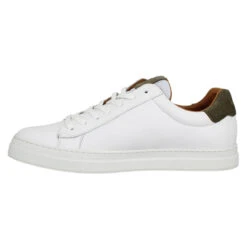 SCHMOOVE Spark Clay Cuir Suede Homme Blanc Foret -Magasin De Chaussures De Mode schmoove spark clay cuir suede homme blanc foret 4