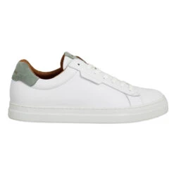 SCHMOOVE Spark Clay Cuir Suede Homme Blanc Menta -Magasin De Chaussures De Mode schmoove spark clay cuir suede homme blanc menta 2