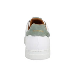 SCHMOOVE Spark Clay Cuir Suede Homme Blanc Menta -Magasin De Chaussures De Mode schmoove spark clay cuir suede homme blanc menta 3