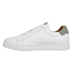 SCHMOOVE Spark Clay Cuir Suede Homme Blanc Menta -Magasin De Chaussures De Mode schmoove spark clay cuir suede homme blanc menta 4