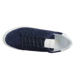 SCHMOOVE Spark Clay Cuir Suede Homme Blue White -Magasin De Chaussures De Mode schmoove spark clay cuir suede homme blue white 5