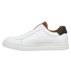 SCHMOOVE Spark Clay Mix Cuir Homme Blanc Cedre -Magasin De Chaussures De Mode schmoove spark clay mix cuir homme blanc cedre 4