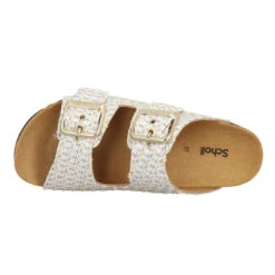 SCHOLL Noelle Raffia Femme White -Magasin De Chaussures De Mode scholl noelle raffia femme white 5