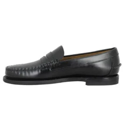 SEBAGO Classic Dan Woman Cuir Femme Noir -Magasin De Chaussures De Mode sebago classic dan woman cuir femme noir 4