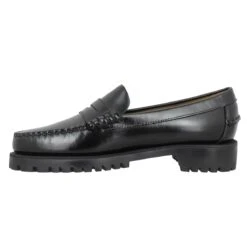 SEBAGO Dan Lug Cuir Femme Noir -Magasin De Chaussures De Mode sebago dan lug cuir femme noir 4