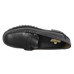 SEBAGO Dan Lug Cuir Femme Noir -Magasin De Chaussures De Mode sebago dan lug cuir femme noir 5