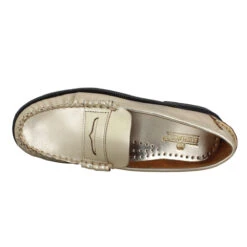 SEBAGO Dan Met Cuir Femme Gold 13 SEBAGO Dan Met Cuir Femme Gold -Magasin De Chaussures De Mode sebago dan met cuir femme gold 5